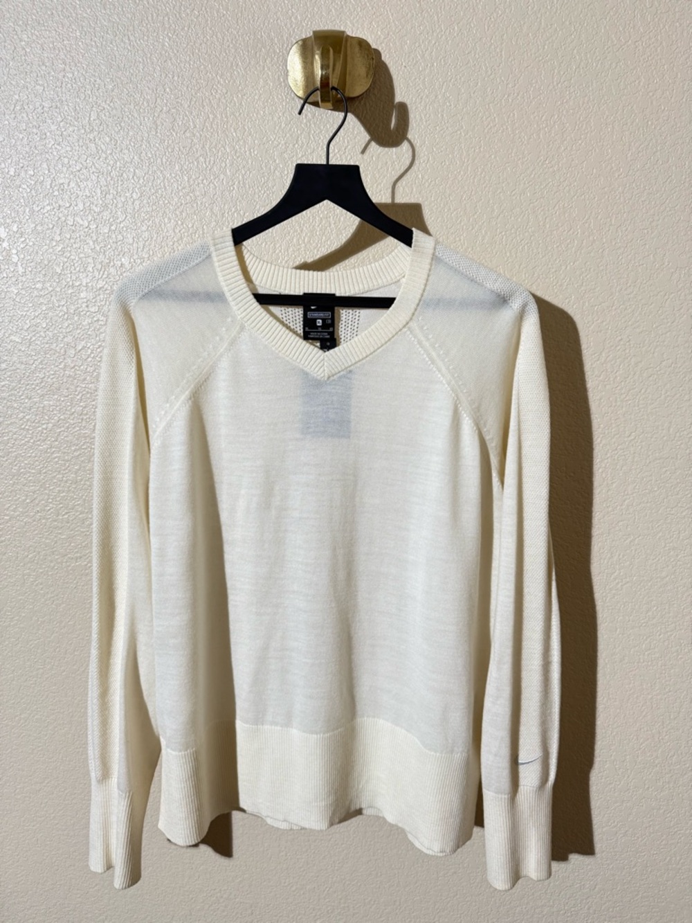 Nike Cream V-Neck Men’s Sweater